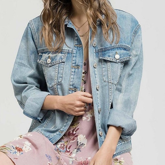 Blu Pepper Jackets & Coats Nwt Blu Pepper Denim Jacket S Poshmark